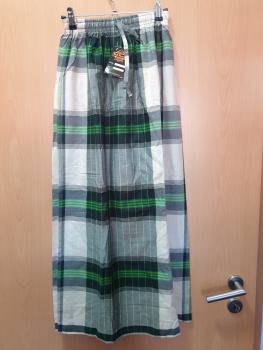 Sarong and Trousers/ Sarung Celana - Green Checked